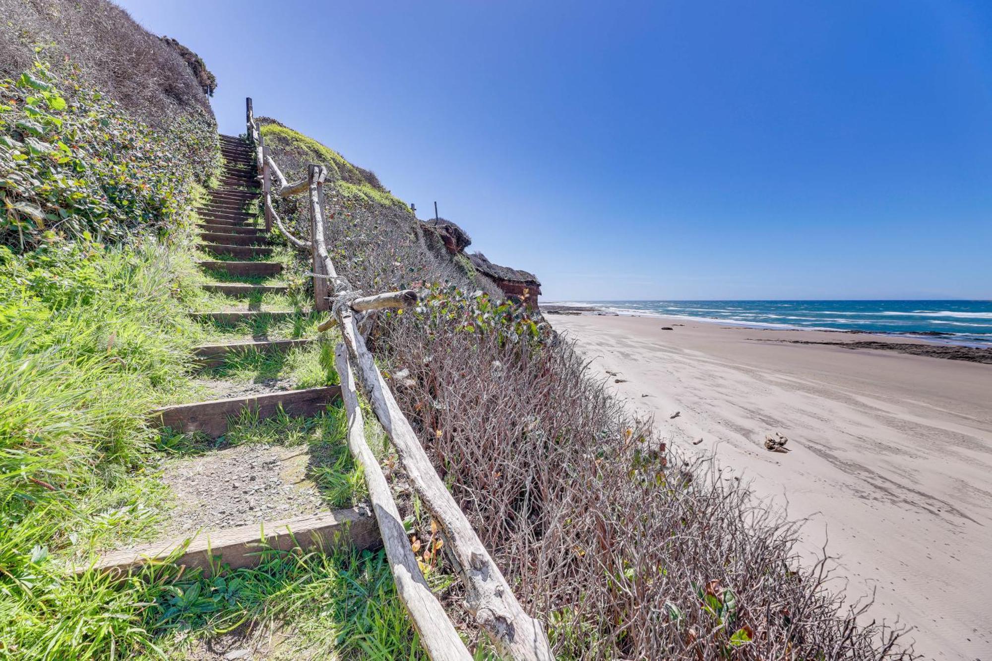 Epic Yachats Escape Oregon Coastline Beach, Views Exteriör bild