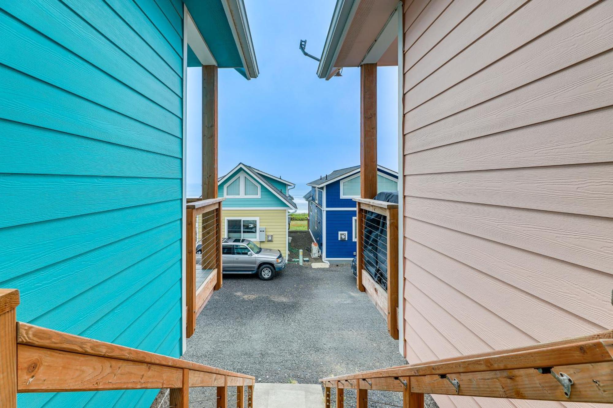 Epic Yachats Escape Oregon Coastline Beach, Views Exteriör bild